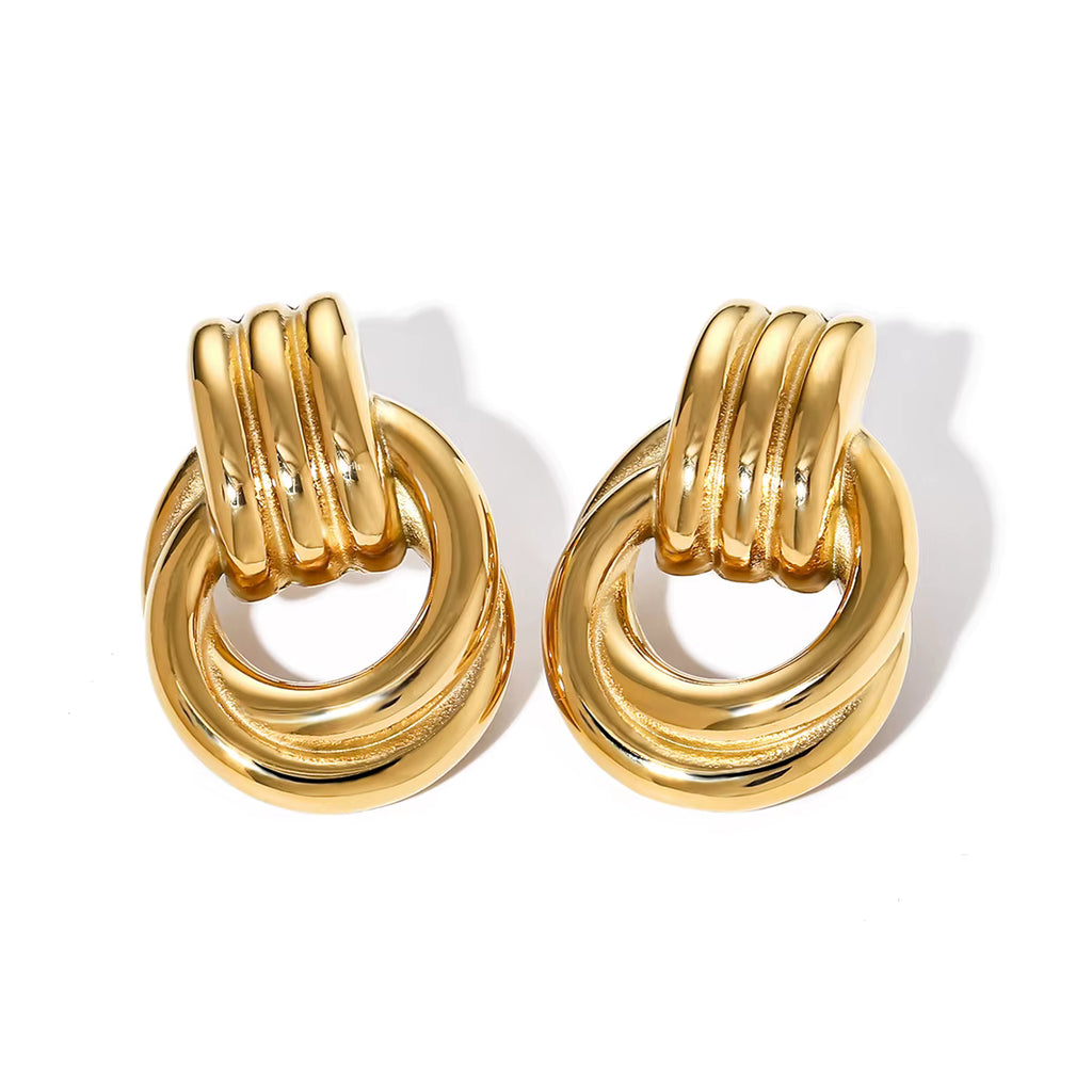 Loop Earrings - Gold