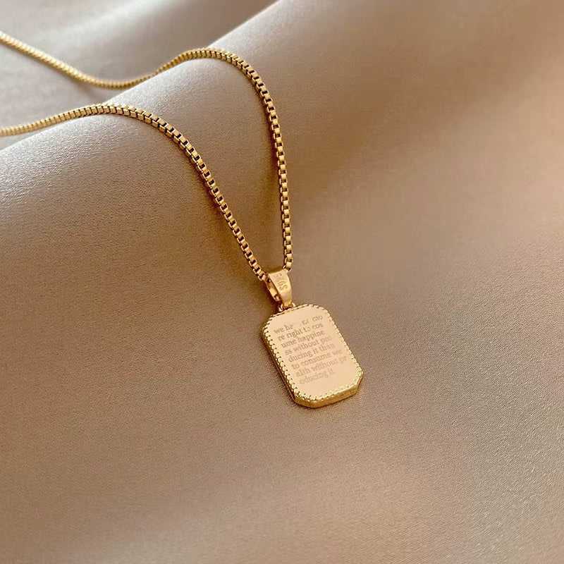 Noir Necklace - Gold