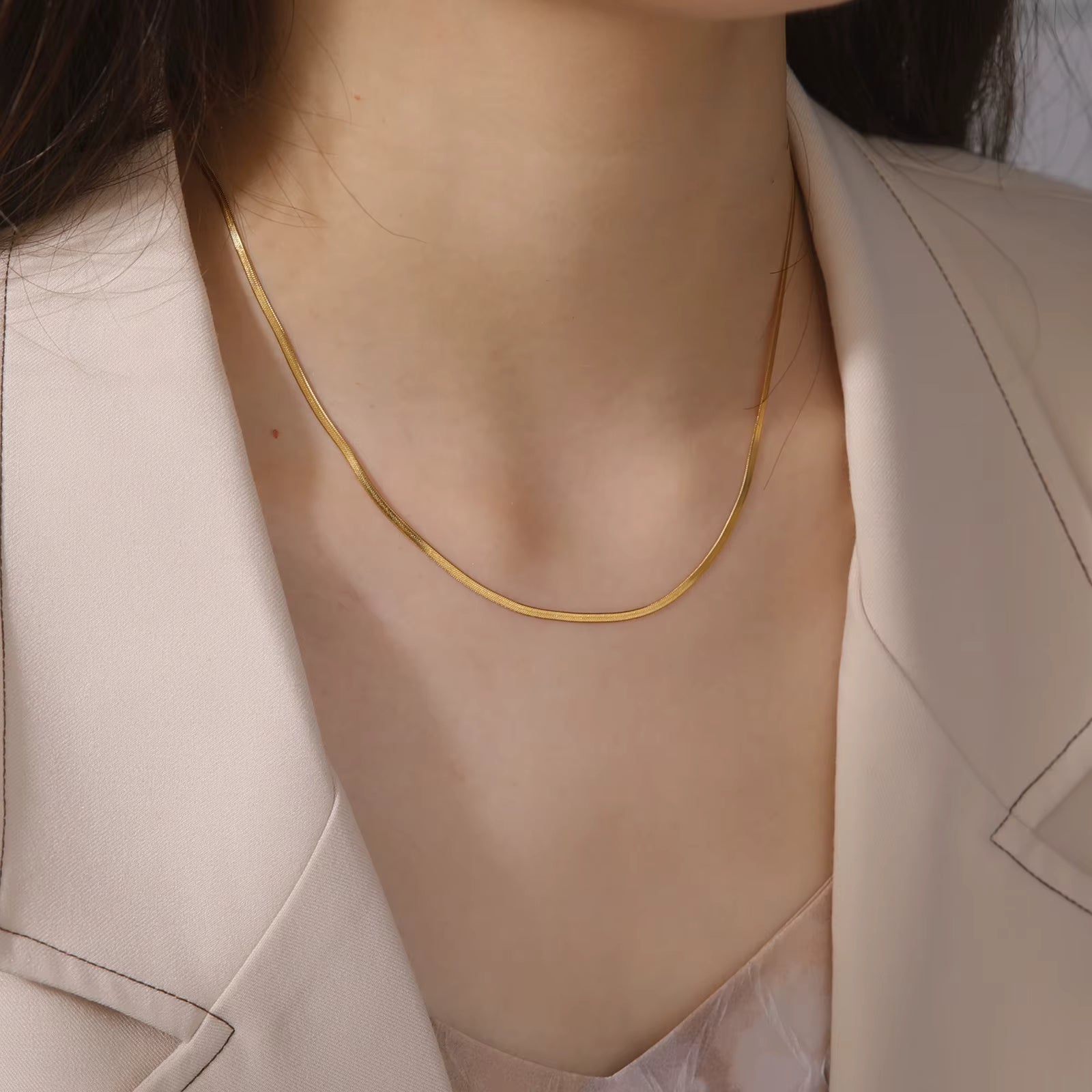 Linéa Snack Chain Necklace - Gold