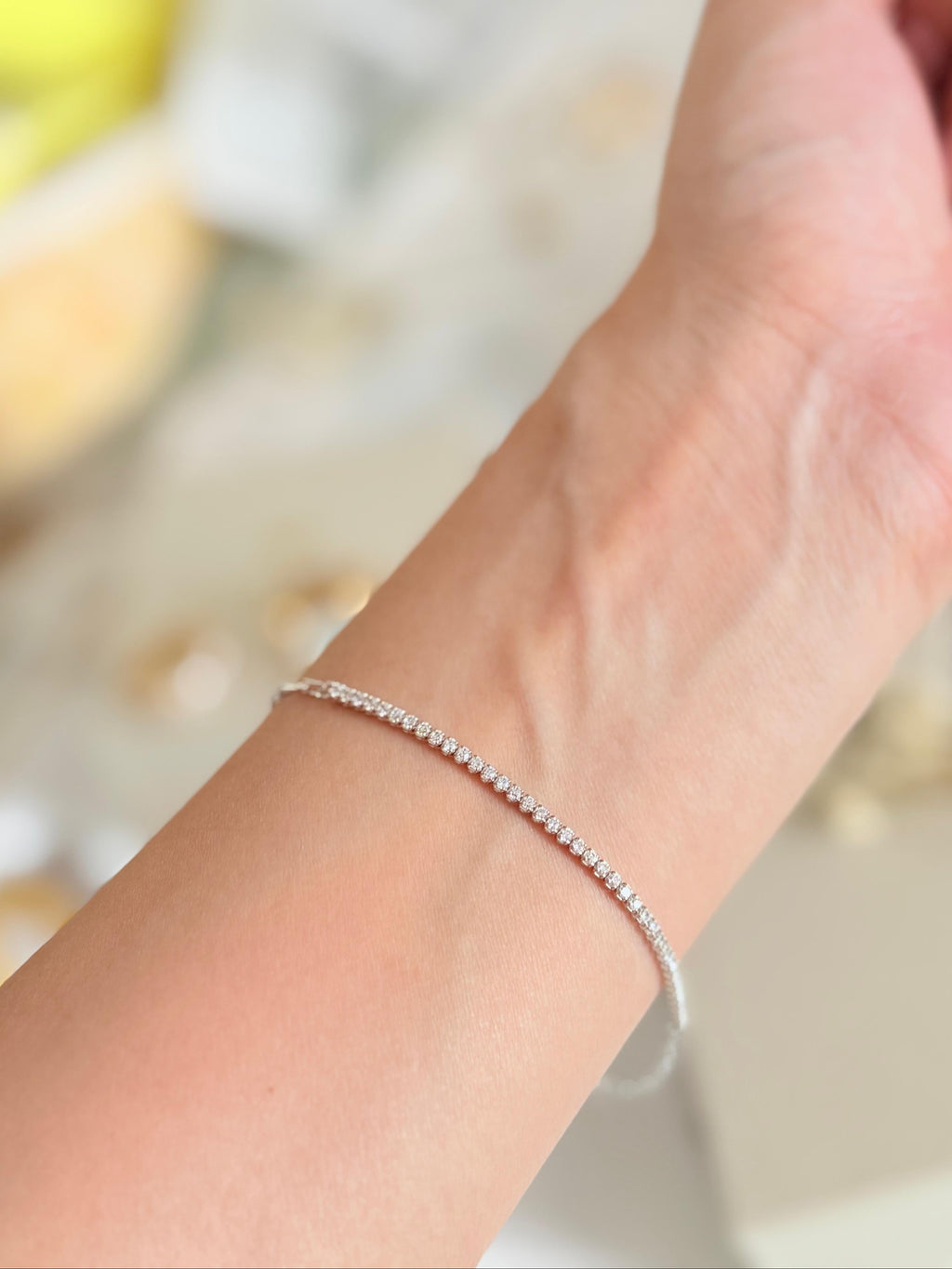 Éclat Dainty Bracelet - Silver