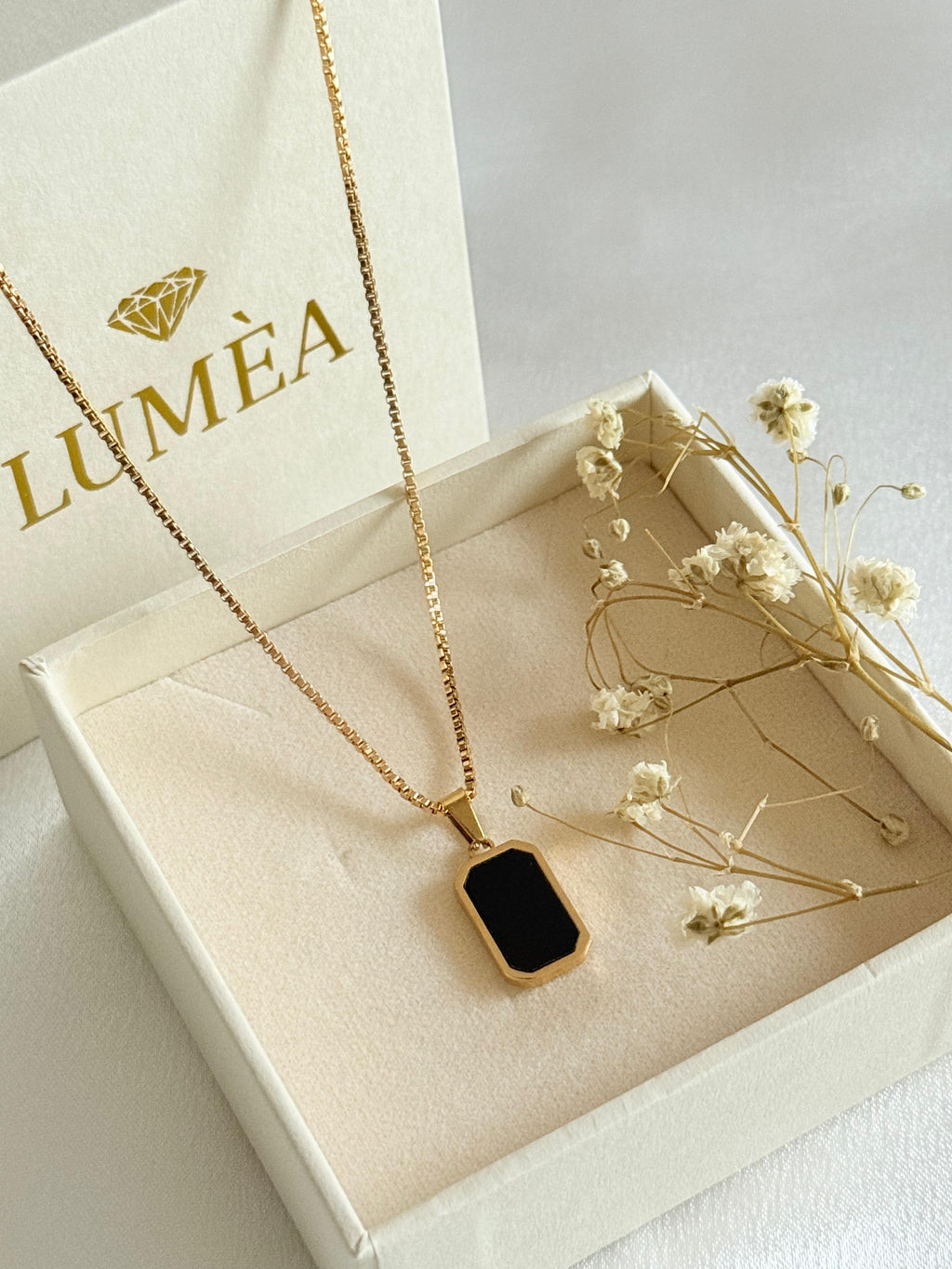 Noir Necklace - Gold